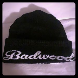 Brand new Badwood beanie